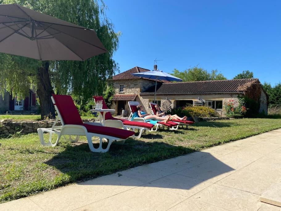 Prudhomat Vakantiehuis La Poire, Op Landgoed Aan De Dordogne מראה חיצוני תמונה