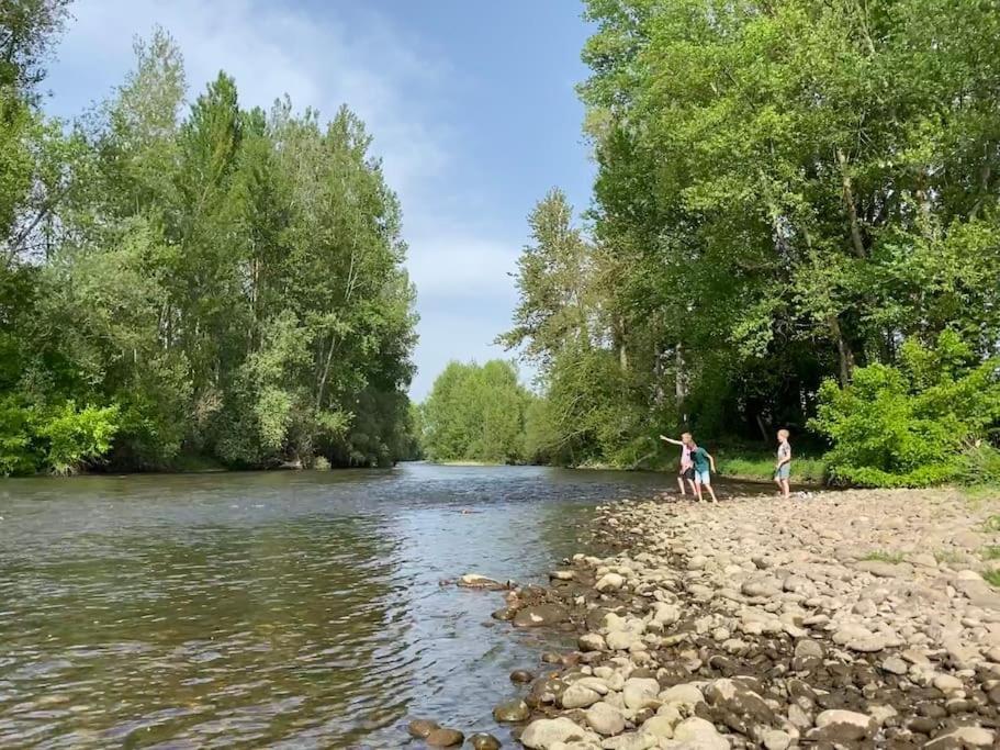 Prudhomat Vakantiehuis La Poire, Op Landgoed Aan De Dordogne מראה חיצוני תמונה