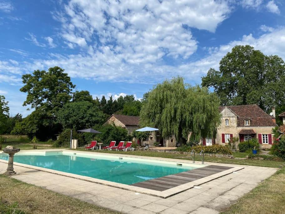Prudhomat Vakantiehuis La Poire, Op Landgoed Aan De Dordogne מראה חיצוני תמונה